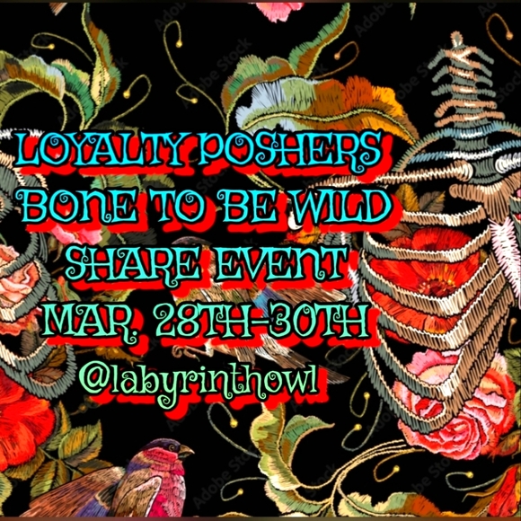 Hand Crafted Other - Loyalty Poshers, Bone to be Wild Share Event Mar. 28th-30th. Rattle those bones